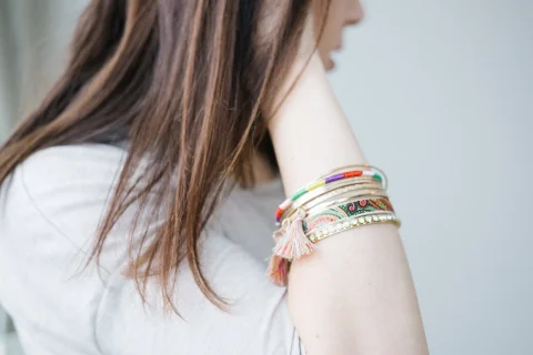 Bohemian Multicolor Handmade Bracelet Set